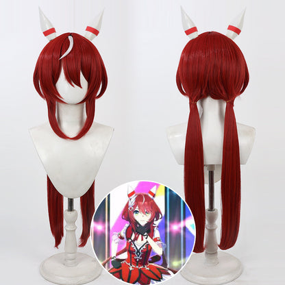 Cosplay Wigs Win Variation Race Suit Integrated Braid Tail Pretty Derby