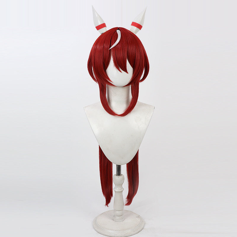 Cosplay Wigs Win Variation Race Suit Integrated Braid Tail Pretty Derby