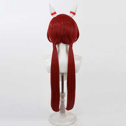 Cosplay Wigs Win Variation Race Suit Integrated Braid Tail Pretty Derby