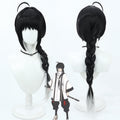 Cosplay Wigs Yamato Takeru Fate/Samurai Remnant Black Wigs