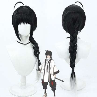 Cosplay Wigs Yamato Takeru Fate/Samurai Remnant Black Wigs
