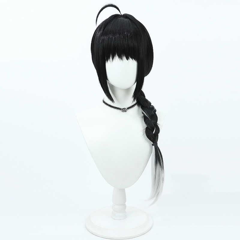 Cosplay Wigs Yamato Takeru Fate/Samurai Remnant Black Wigs