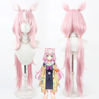 Cosplay Wigs Yang Nari NIJISANJI VTuber Pink Wigs