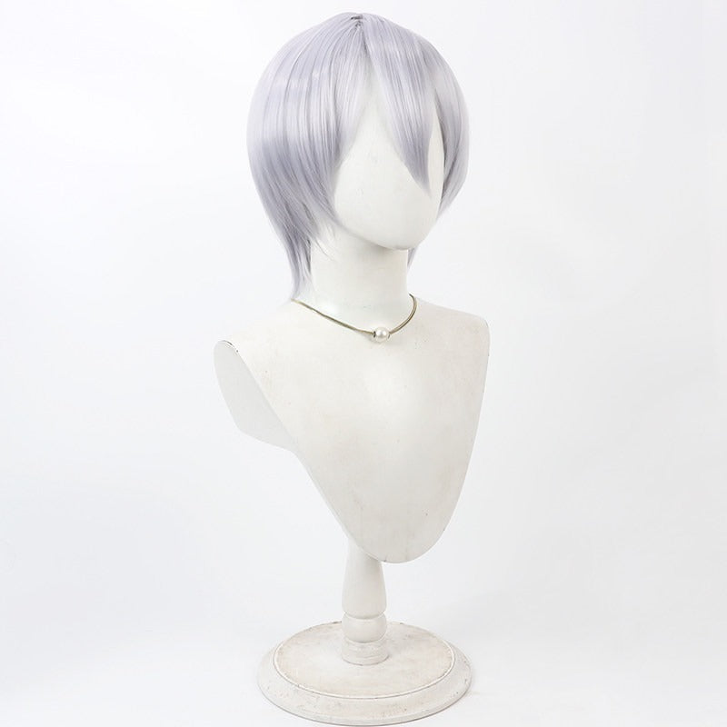 Cosplay Wigs Yoisaki Kanade  Light Blue Short Wigs PJSK