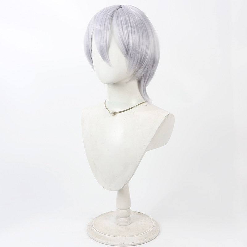 Cosplay Wigs Yoisaki Kanade  Light Blue Short Wigs PJSK