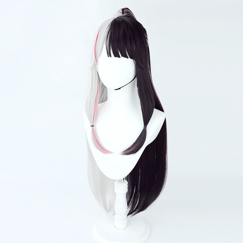 Cosplay Wigs Yorumi Rena NIJISANJI VTuber Two Tone Wigs