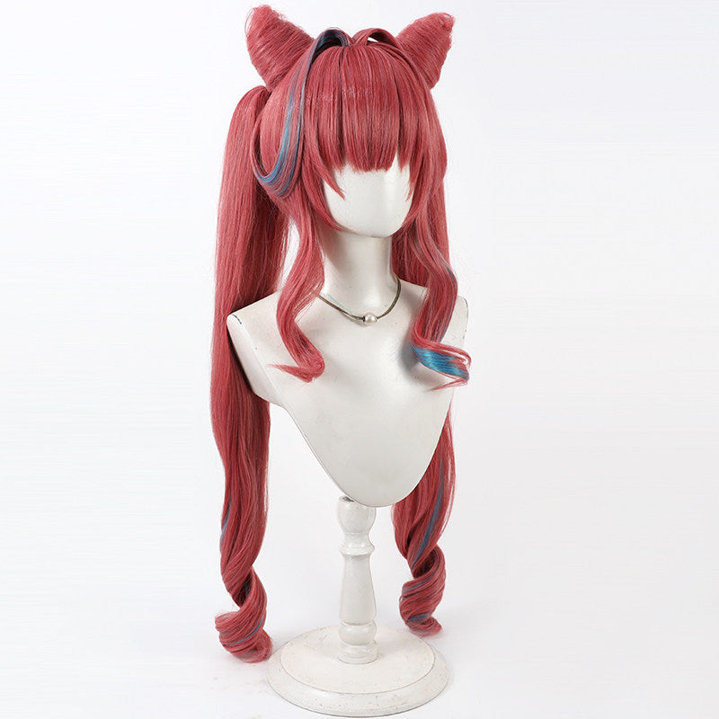 Cosplay Wigs Yvonne Split Ponytail With Ears Arknights: Endfield