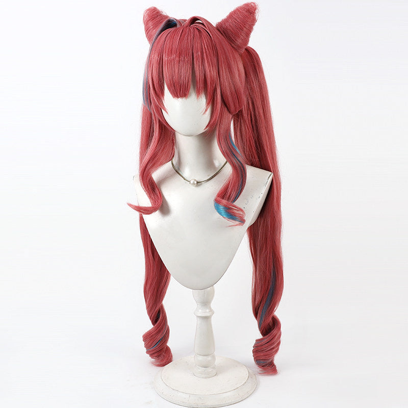 Cosplay Wigs Yvonne Split Ponytail With Ears Arknights: Endfield