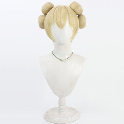 Cosplay Wigs iao Qiao Beach Babe Honor of Kings Yellow Wigs