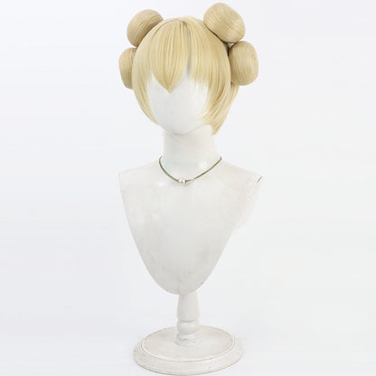 Cosplay Wigs iao Qiao Beach Babe Honor of Kings Yellow Wigs