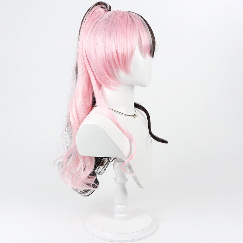 Cosplay Wigss Tachibana Hinano VSPO! VTuber Split Ponytail Two Tone Wigs