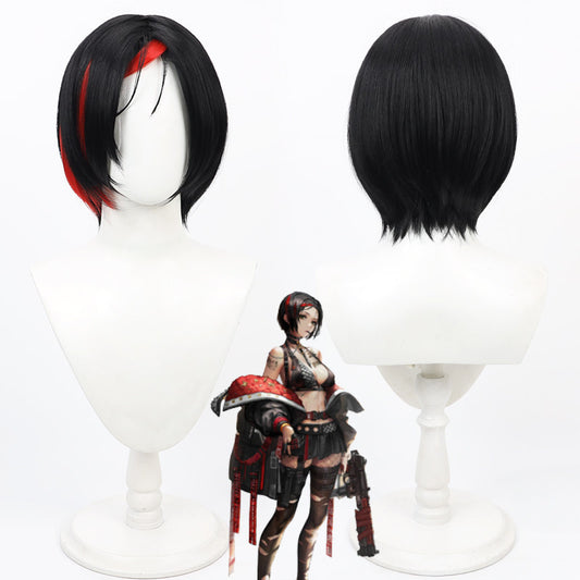 Crow NIKKE Cosplay Wigs Black Wigs Goddess of Victory: Nikke