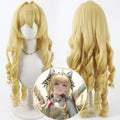 Crown Cosplay Wigs Goddess of Victory: Nikke Golden Spiral Curly Wigs