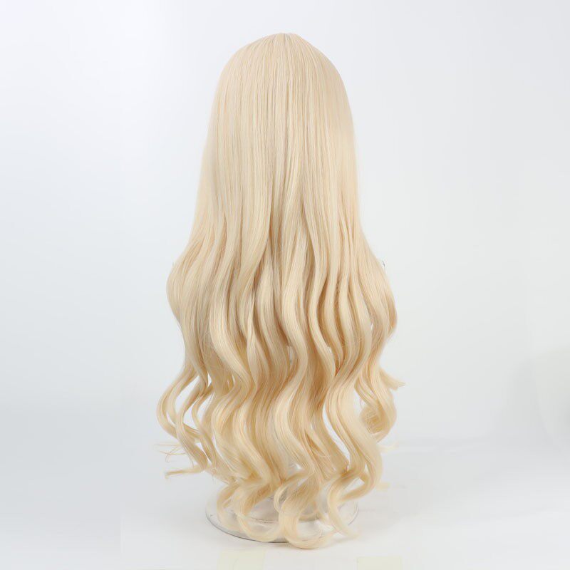 Crown Cosplay Wigs Yellow Curly Wigs Goddess of Victory: Nikke
