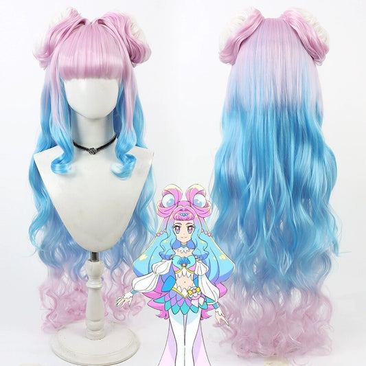 Cure La Mer Cosplay Wigs Laura La Mer Tropical-Rouge! PreCure