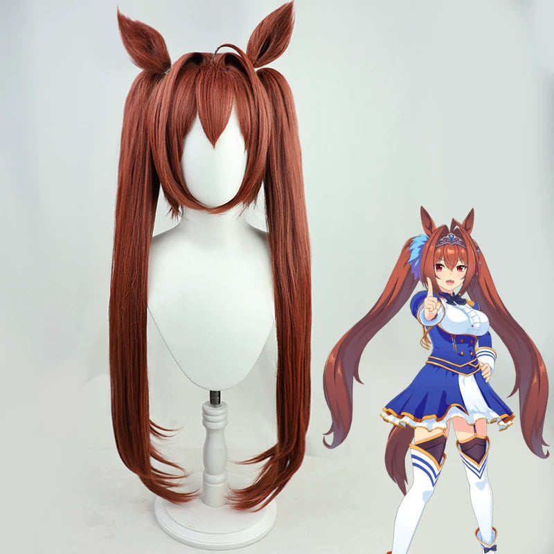 Daiwa Scarlet Cosplay Wigs Pretty Derby Double Clips Matching Tail