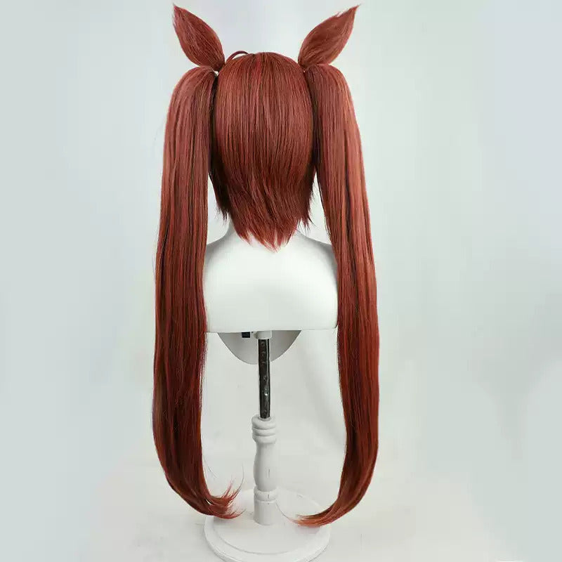 Daiwa Scarlet Cosplay Wigs Pretty Derby Double Clips Matching Tail