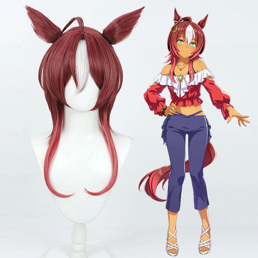 Darley Arabian Cosplay Wigs Brown Red Wigs Pretty Derby
