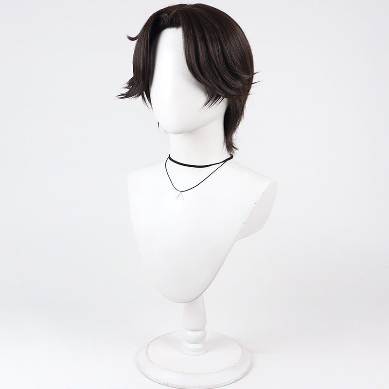Disney Twisted-Wonderland Cosplay Wigs Minajael Jasmine Daily Brown Wigs