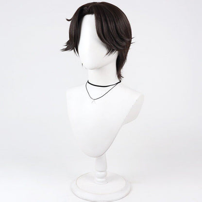 Disney Twisted-Wonderland Cosplay Wigs Minajael Jasmine Daily Brown Wigs
