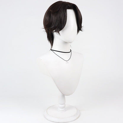 Disney Twisted-Wonderland Cosplay Wigs Minajael Jasmine Daily Brown Wigs