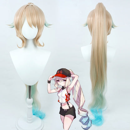 Enna Alouette Cosplay Wigs NIJISANJI EN VTuber High Ponytail Wigs