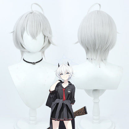 Erika Hatami Cosplay Wigs Blue Archive Silver Wigs Aris Studio