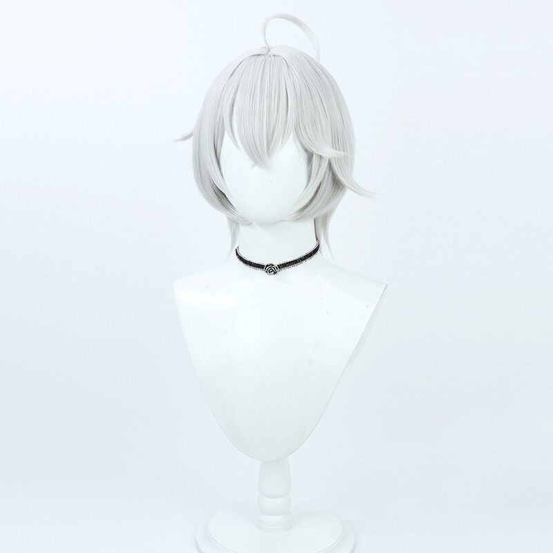 Erika Hatami Cosplay Wigs Blue Archive Silver Wigs Aris Studio