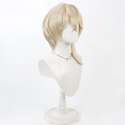 Federico Giallo Cosplay Wigs Arknights Executor Beige Wigs