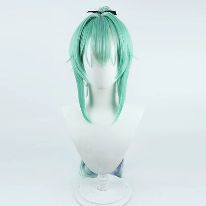 Finana Ryugu Cosplay Wigs Lazulight 1st Gen High Ponytail