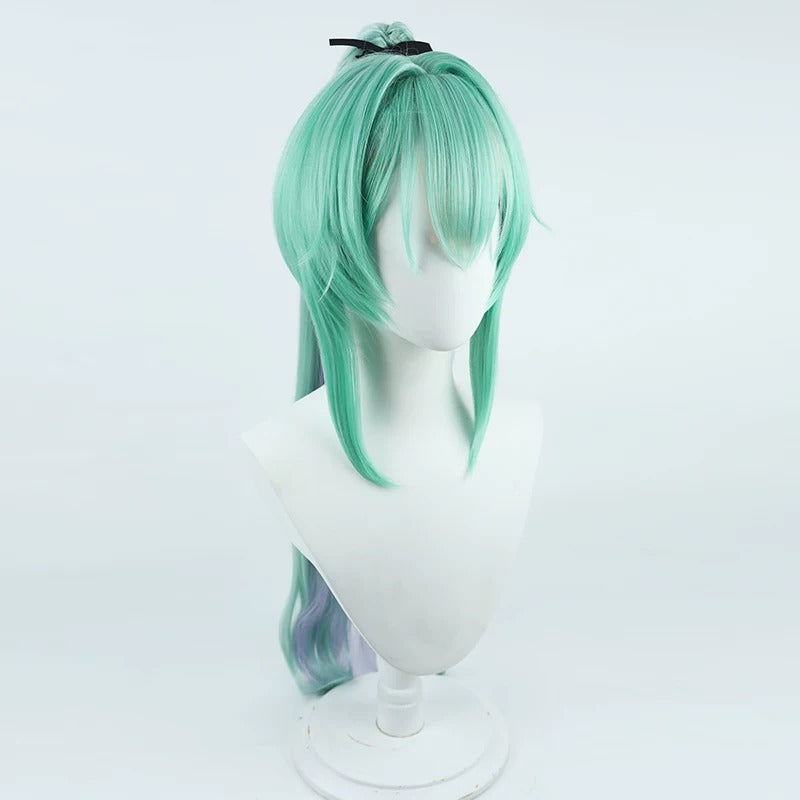 Finana Ryugu Cosplay Wigs Lazulight 1st Gen High Ponytail