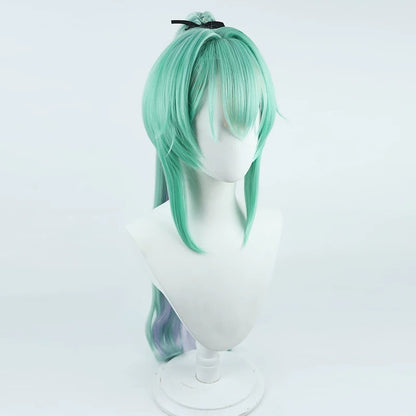 Finana Ryugu Cosplay Wigs Lazulight 1st Gen High Ponytail