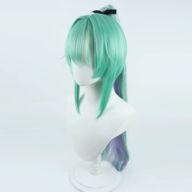 Finana Ryugu Cosplay Wigs Lazulight 1st Gen High Ponytail