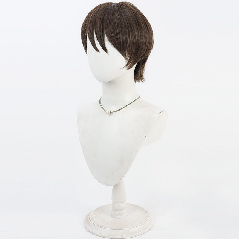 Fire Force Cosplay Wigs Takehisa Hinawa Brown Wigs