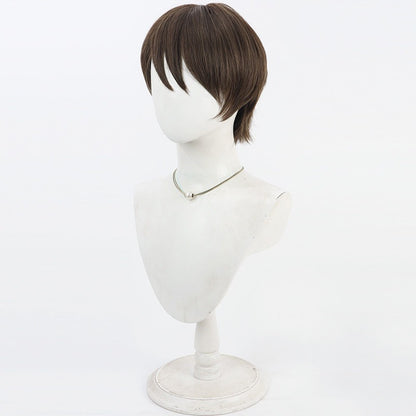 Fire Force Cosplay Wigs Takehisa Hinawa Brown Wigs