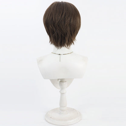 Fire Force Cosplay Wigs Takehisa Hinawa Brown Wigs