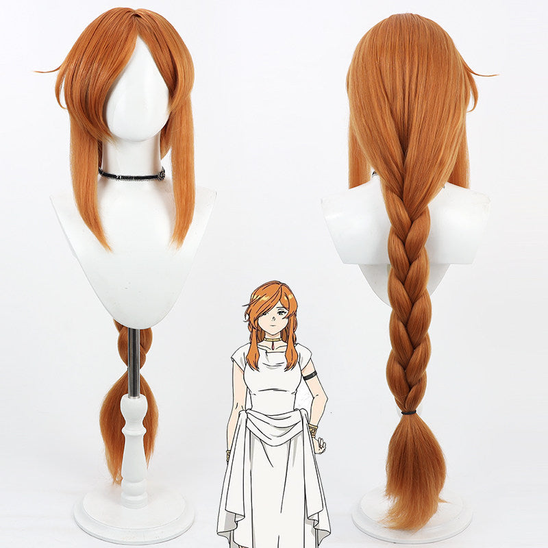 Flamme Cosplay Wigs Anime Frieren: Beyond Journey-s End Orange Wigs