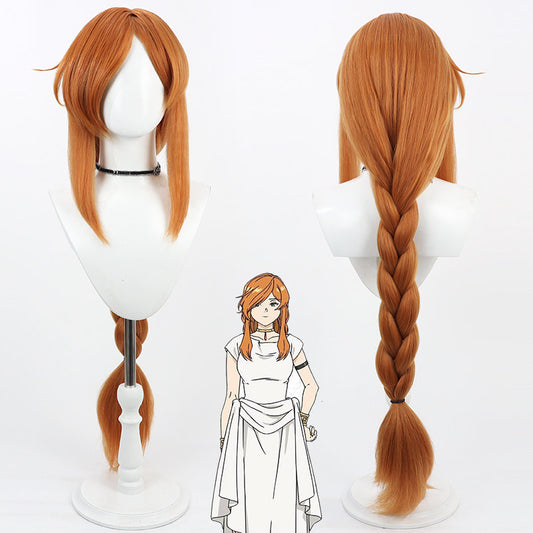 Flamme Cosplay Wigs Anime Frieren: Beyond Journey-s End Orange Wigs