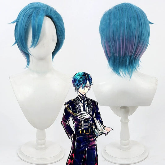 Flauros Games Cosplay Wigs Devil Butler with Black Cat