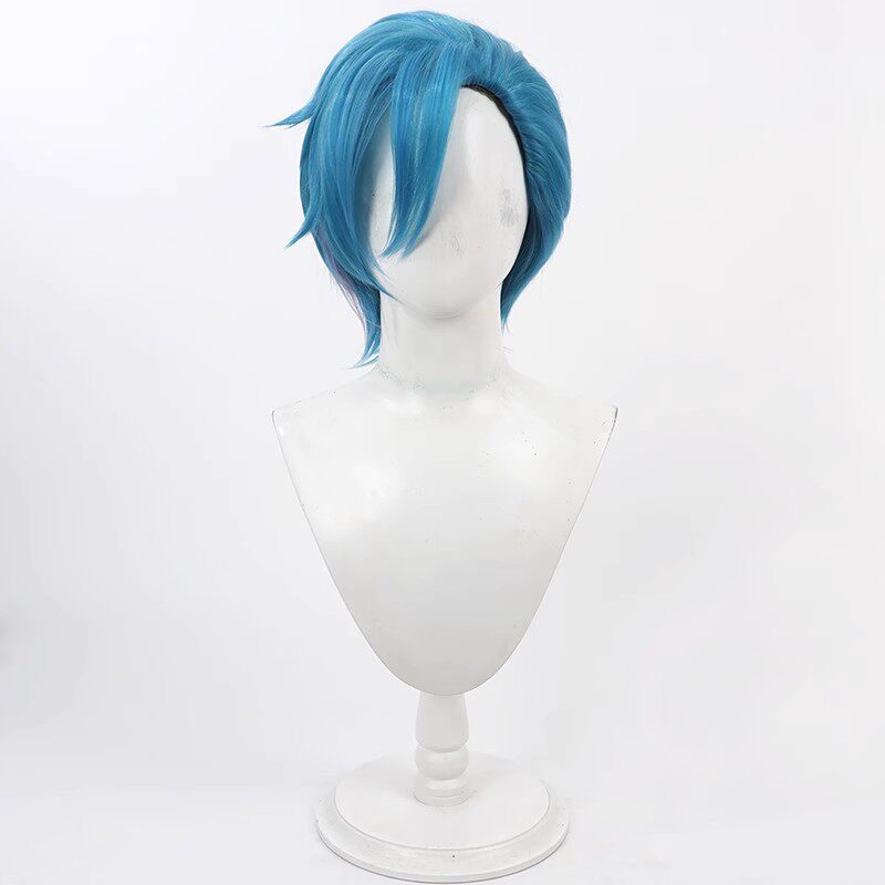 Flauros Games Cosplay Wigs Devil Butler with Black Cat