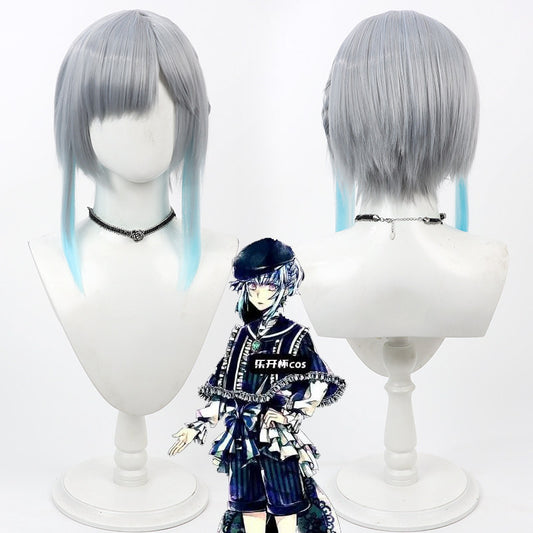 Flure Garcia Cosplay Wigs Devil Butler with Black Cat