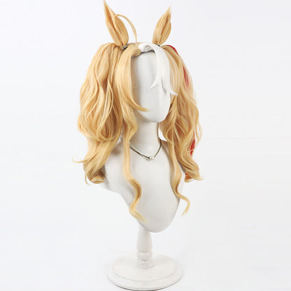 Fusaichi Pandora Cosplay Wigs Split Ponytail Wigs Pretty Derby