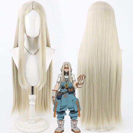 Gachiakuta Anime Cosplay Wigs August Stilza Beige Wigs