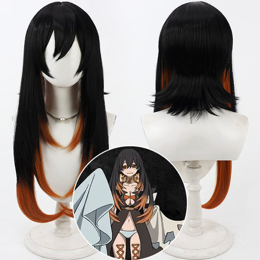 Gachiakuta Cosplay Wigs Anime Amo Empool Orange Wigs