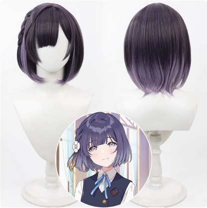 Gakumas Cosplay Wigs Misuzu Hataya Bob Gradient Wigs