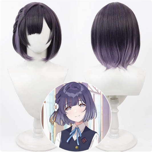Gakumas Cosplay Wigs Misuzu Hataya Bob Gradient Wigs