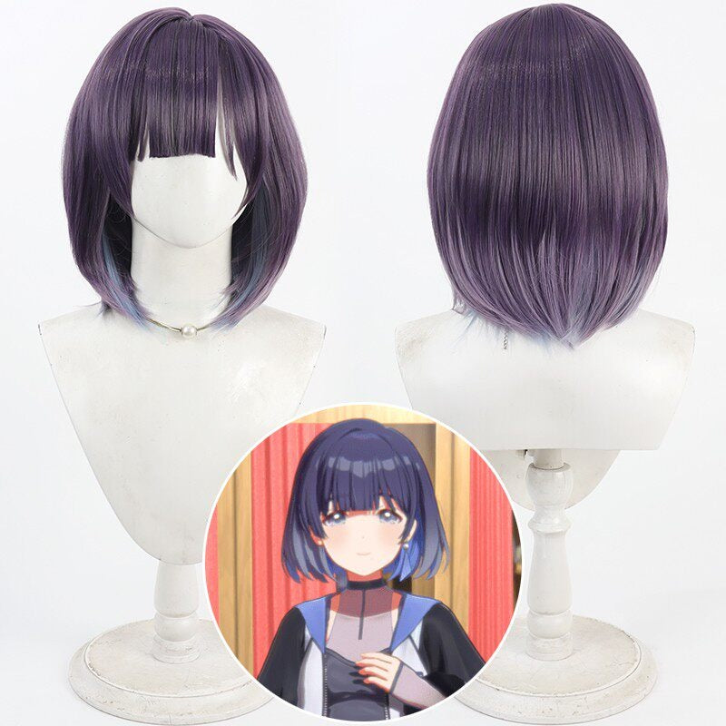 Gakumas Cosplay Wigs Misuzu Hataya Bob Gradient Wigs