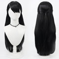 Game Cosplay Wigs Antiquarian Qi Shiyi Black Wigs Identity V
