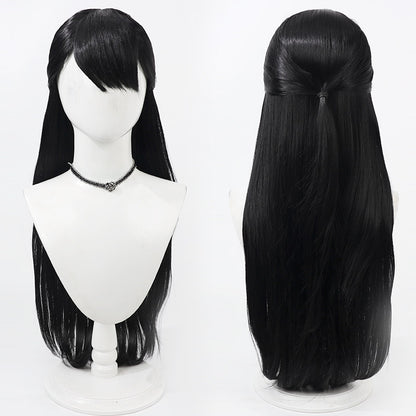 Game Cosplay Wigs Antiquarian Qi Shiyi Black Wigs Identity V