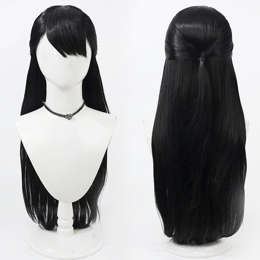 Game Cosplay Wigs Antiquarian Qi Shiyi Black Wigs Identity V